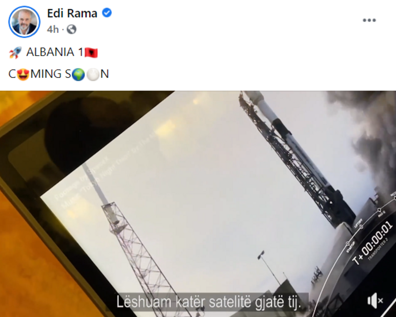 Albanija bi sljedeće godine mogla lansirati satelit u svemir - slika 1